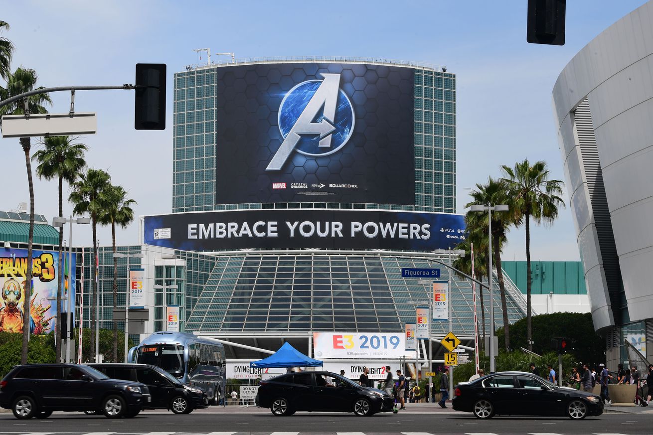A photo from the 2019 Electronic Entertainment Expo, also known as E3, opening in Los Angeles, California.